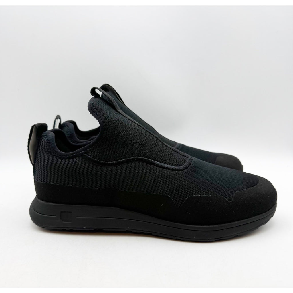 YORK Athletics Mens The Gail Recovery Trainer Sneakers US 8 Black Slip On NIB