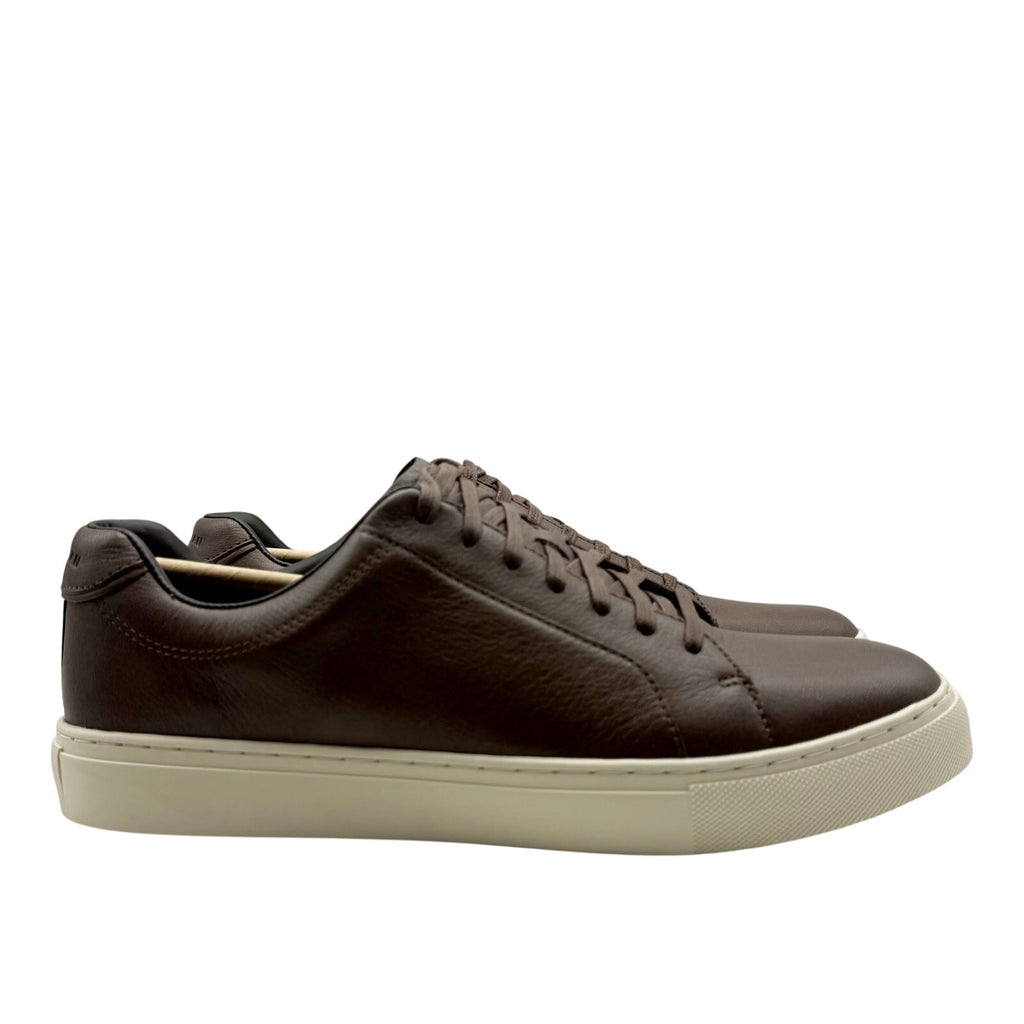 Cole Haan Mens Jensen Low-Top Casual Sneakers Size 11 EU 44 Brown Leather NIB