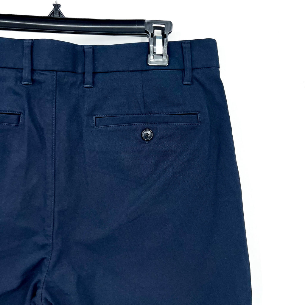 EVERLANE Men's The 7" Performance Chino Shorts Size 33 Navy Blue NWT