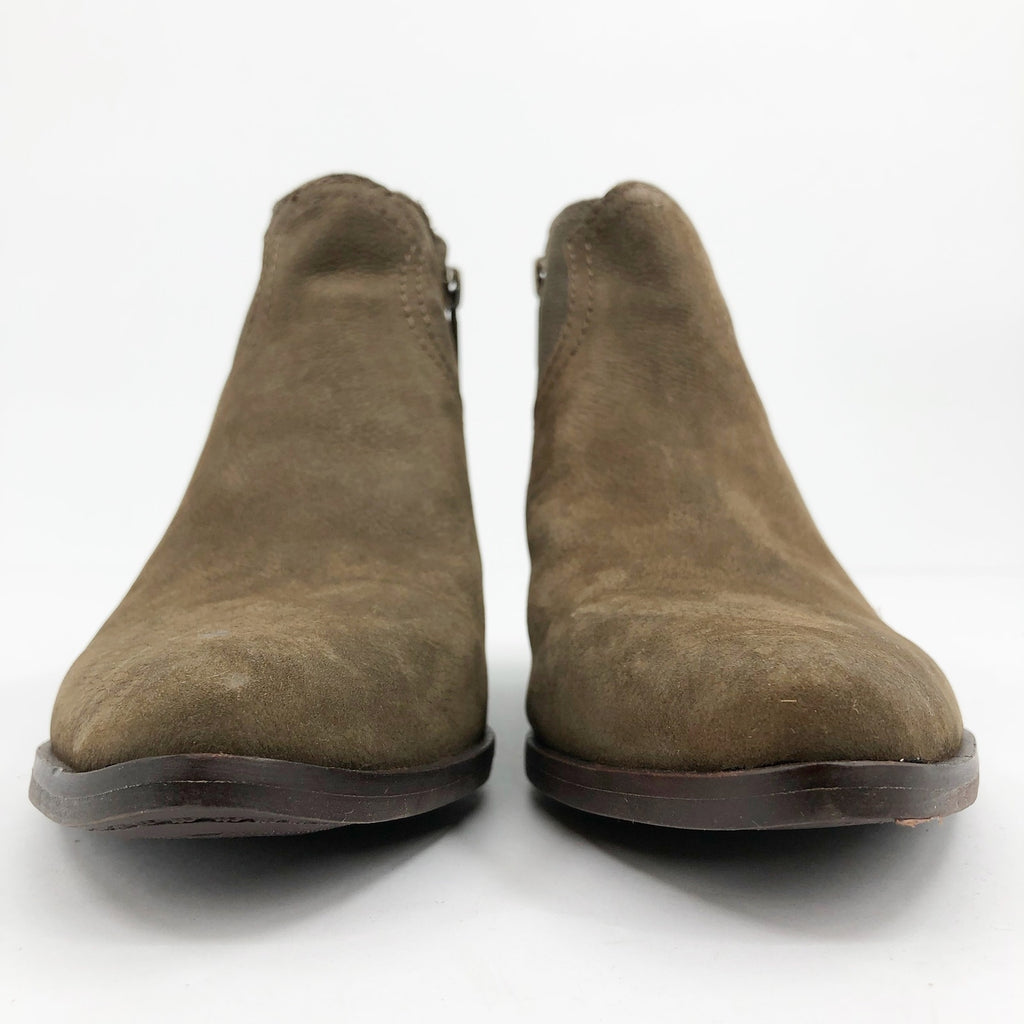 LUCKY BRAND Womens Hikalli Ankle Bootie Size 6 Brown Green Boot Leather NWOB