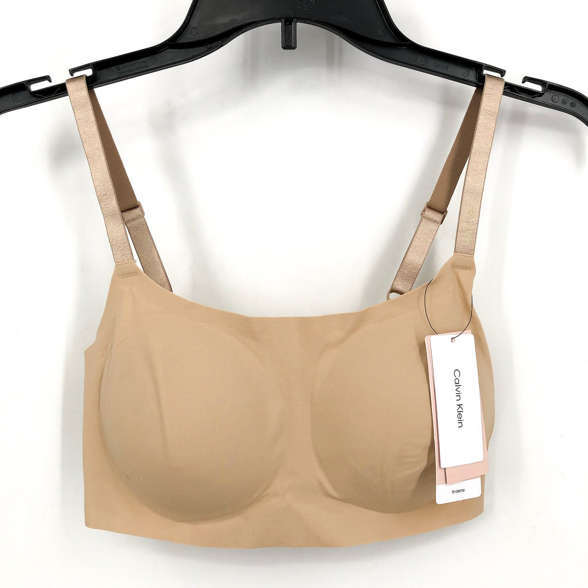CALVIN KLEIN Invisibles Comfort Bralette Medium Lightly Lined Bare Seamless NWT