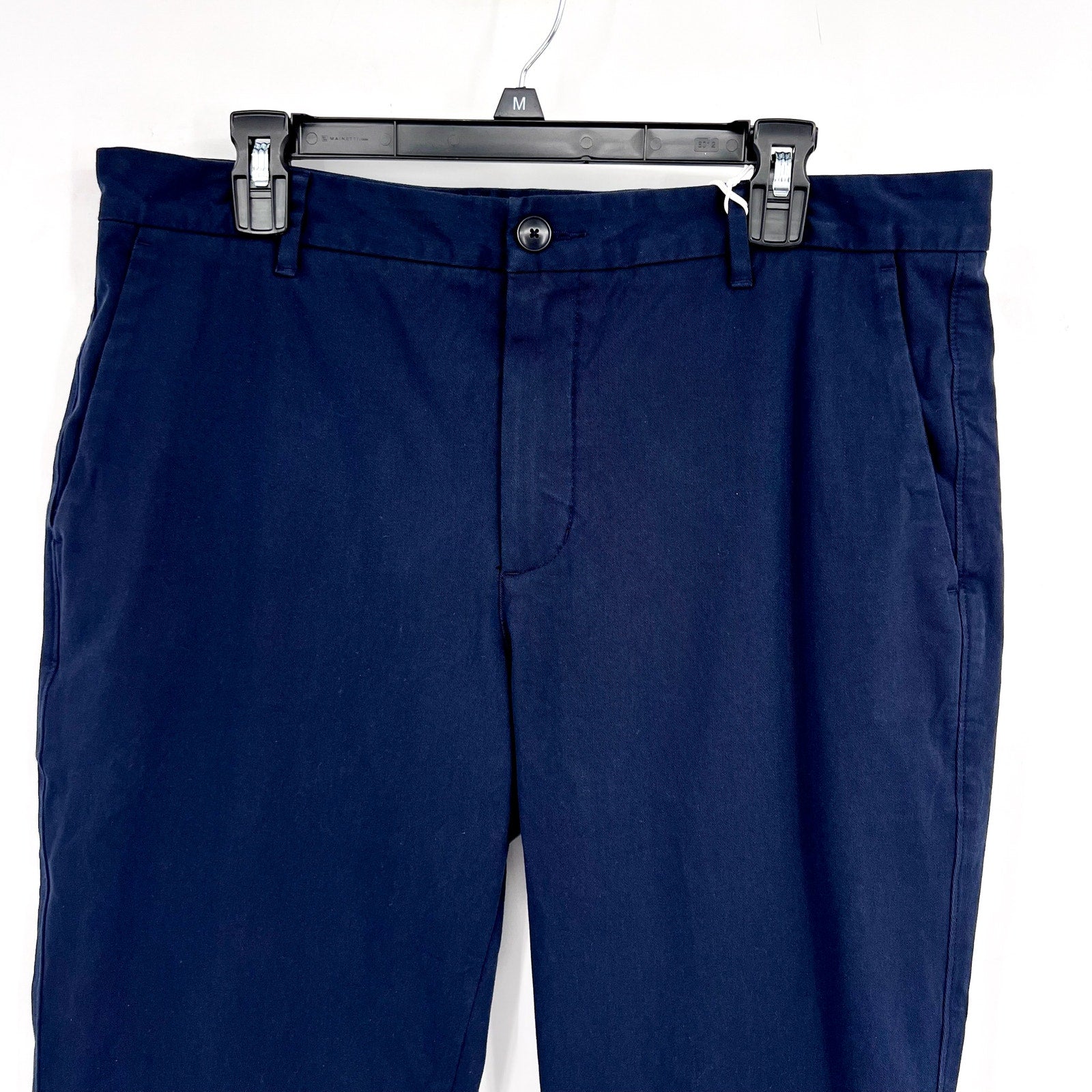 EVERLANE Men's Uniform Performance Chino 35x34 Navy Blue Slim Fit Pants NWT