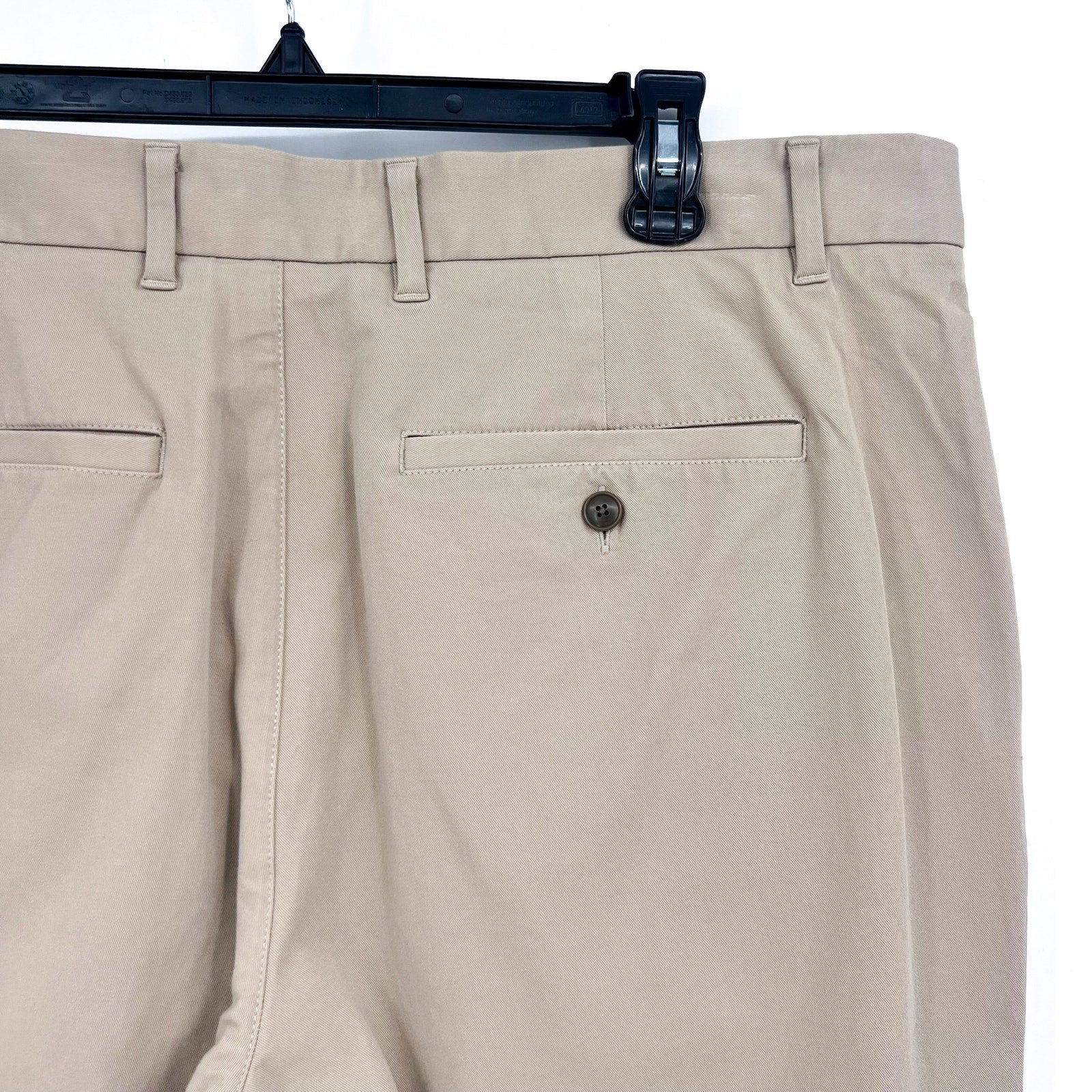 EVERLANE Men's Uniform Performance Chino 36x30 Khaki Tan Athletic Fit Pants NWT