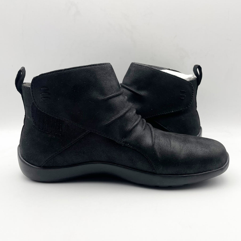 Anodyne Womens No. 91 Casual Boots US 8.5M EU 38.5 Black Vegan Leather NIB