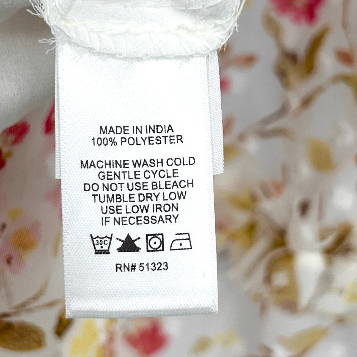 CECE Women's Short Ruffle Front Dress XS White Pink Peony Floral Print NWT