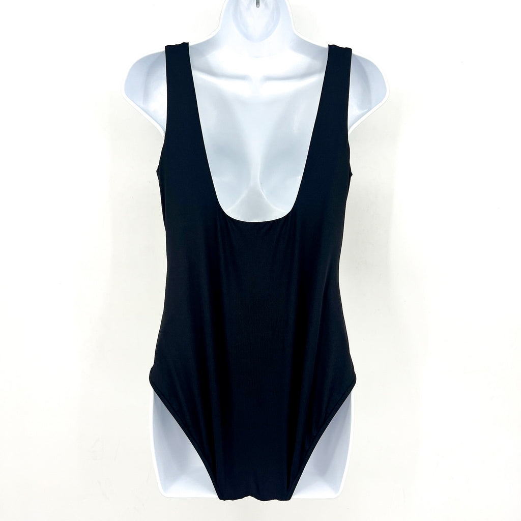SEAFOLLY Women's One-Piece Swimsuit Size 4 DD-Cup Black Underwire NWT