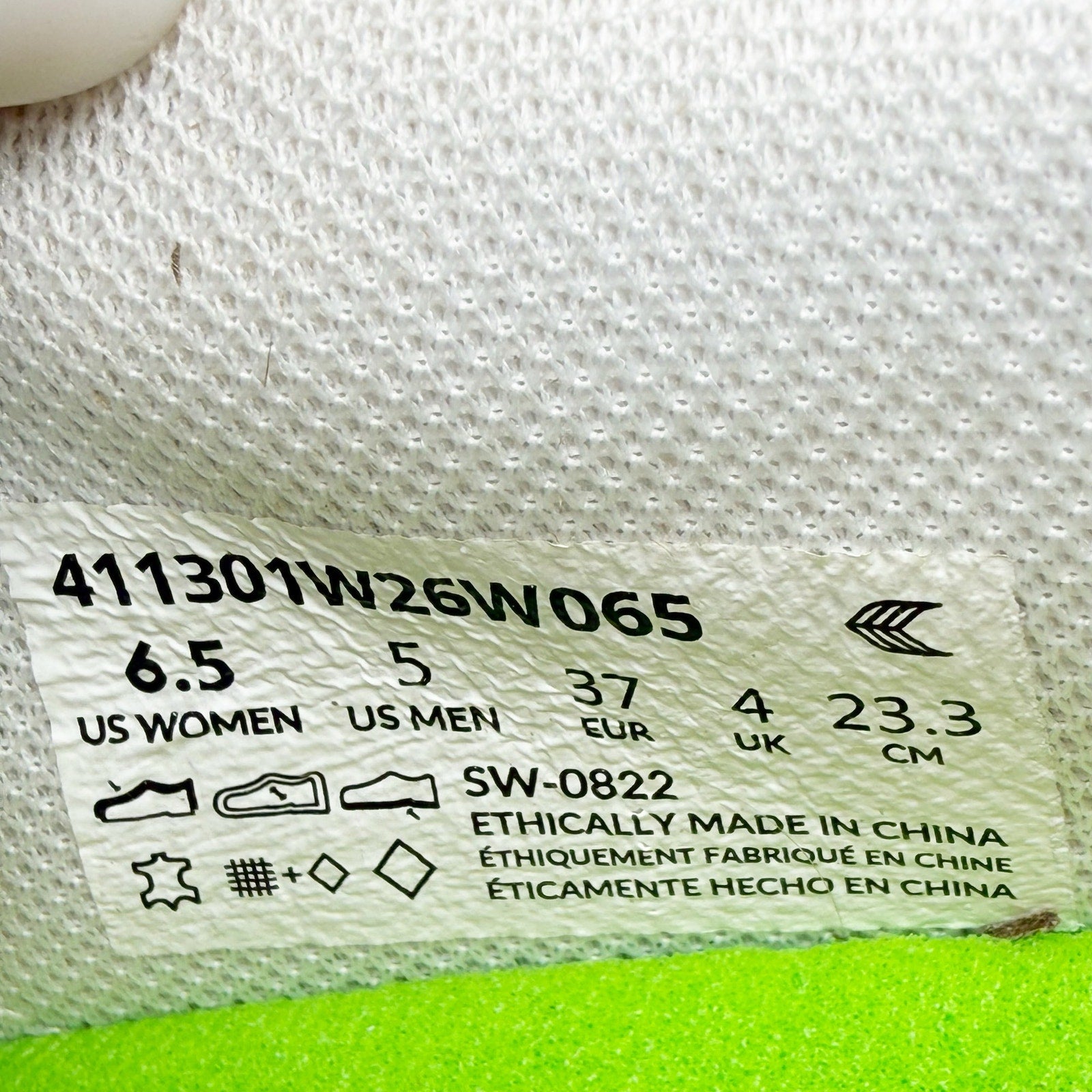 CARIUMA Womens Salvas Low Sneakers US 6.5 EU 37 White Leather NIB
