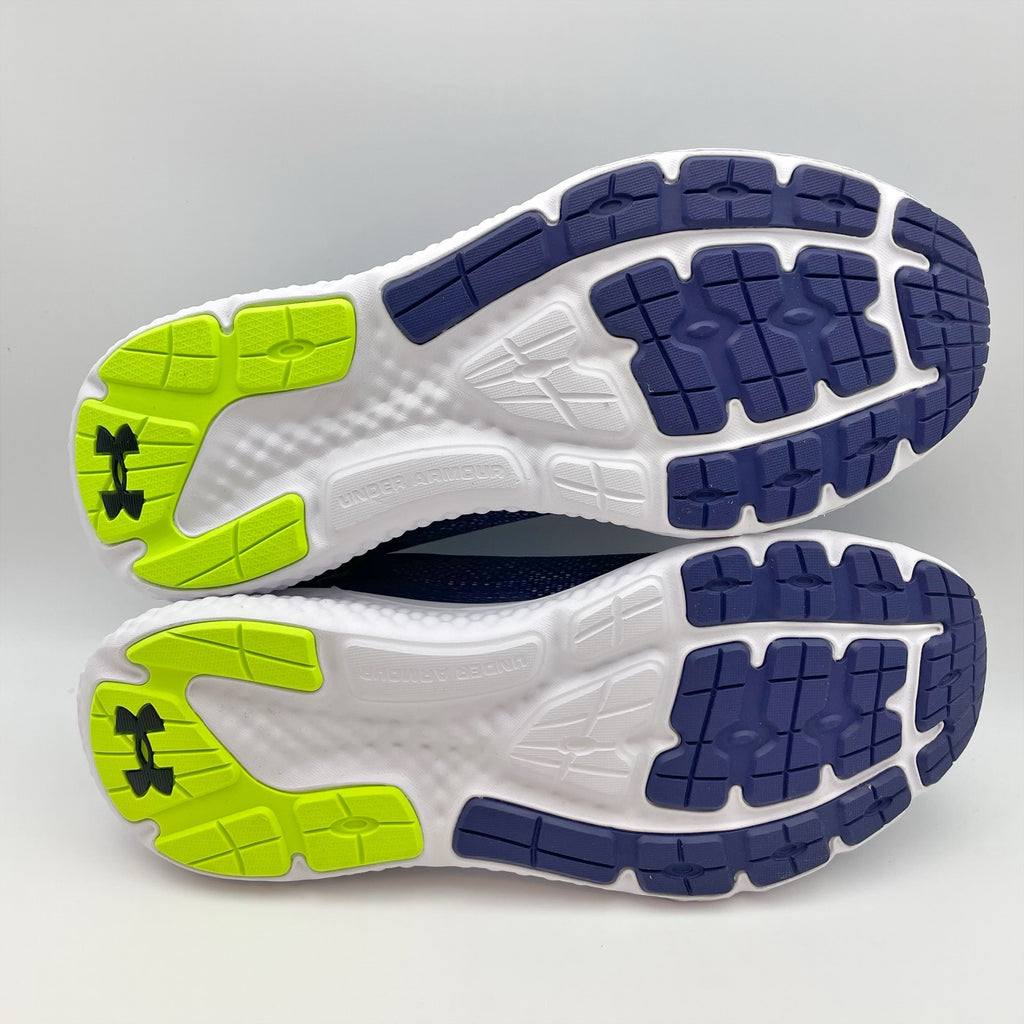 Under Armour Mens Charged Rogue 3 Athletic Shoe Size 10.5 Black Blue Running NIB
