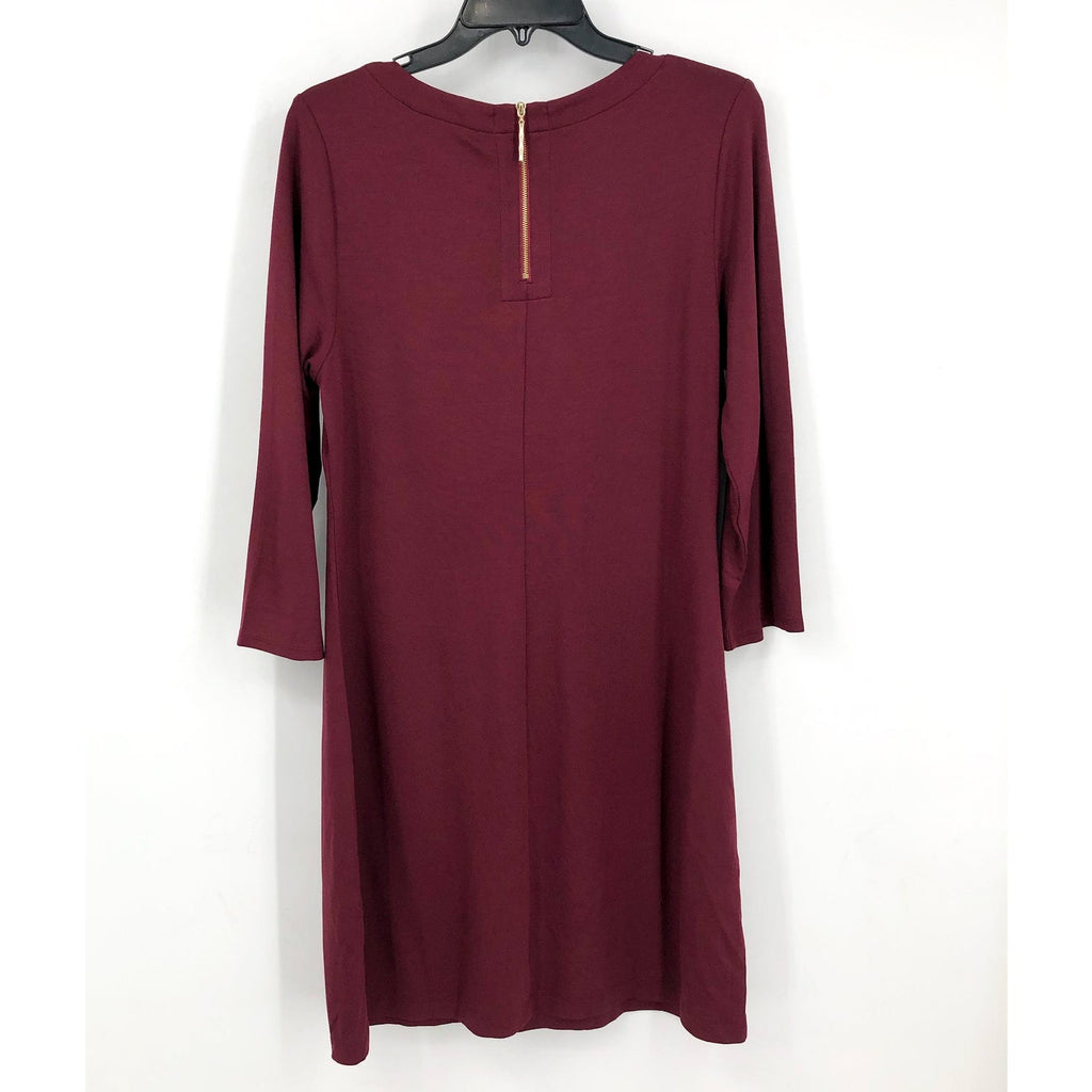 TOMMY BAHAMA Women's Darcy Ponte Knit Dress Medium Red Meritage Wine NWT