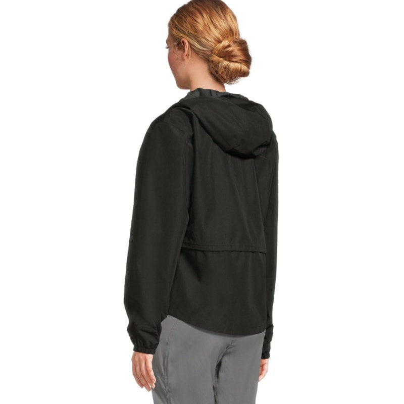 THE NORTH FACE Women's Daybreak Crop Rain Jacket Small TNF Black Hooded NWT