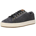 SPERRY Womens Anchor Plushwave Sneakers Size 11 Black Croc Embossed Suede NWOB