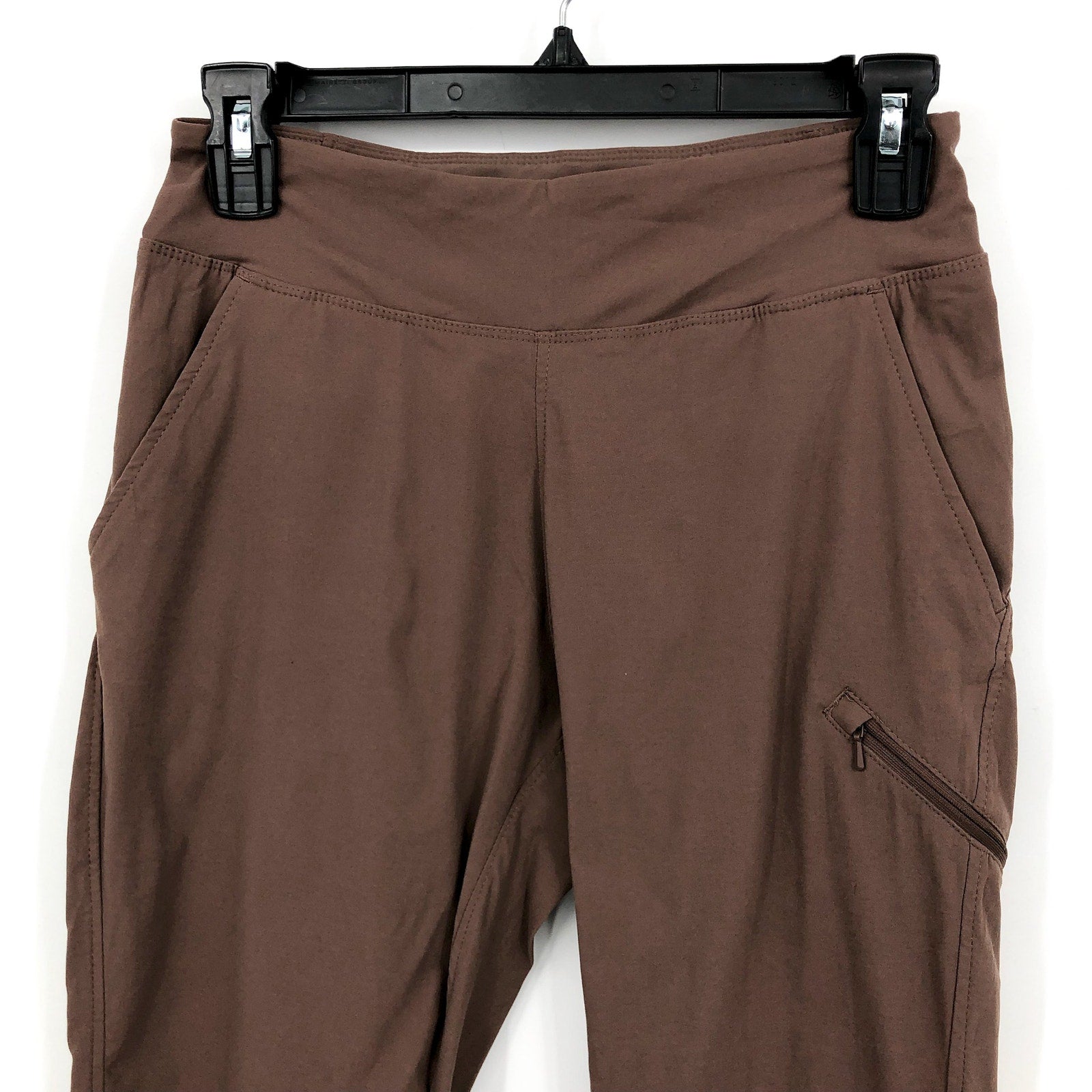 MOUNTAIN HARDWEAR Women's Dynama 2 Ankle Pants XS Brown High Rise NWT