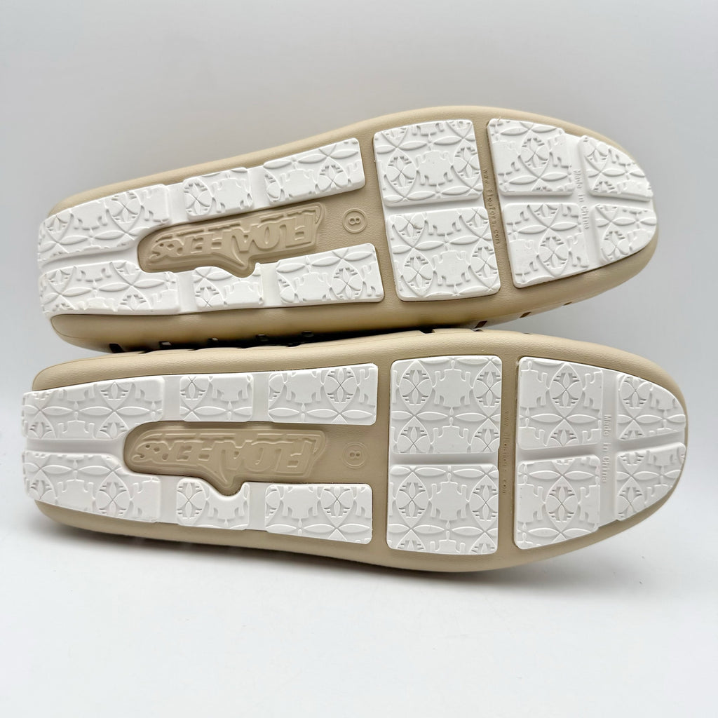 Floafers Mens Country Club Driver 2.0 Loafers US 8 Beige Tan NWOB