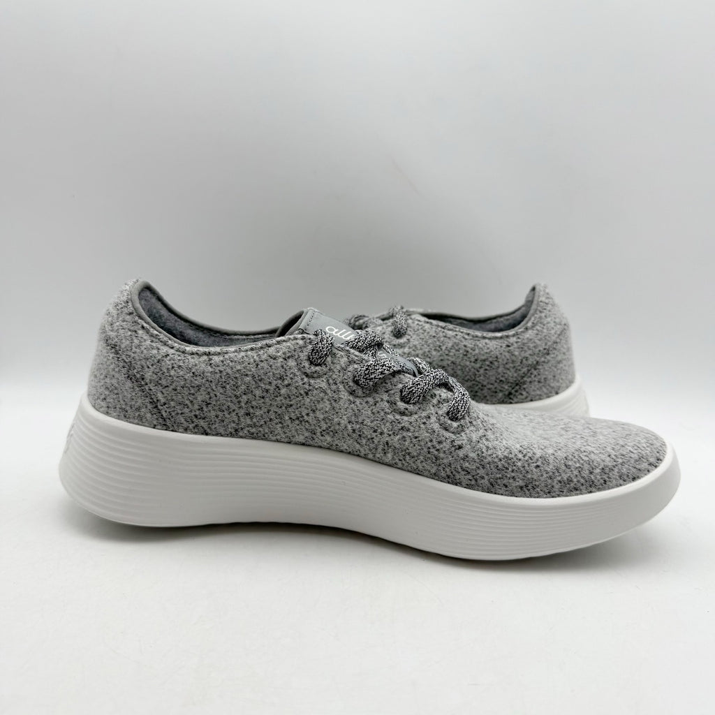 AllBirds Womens Wool Runner Go Casual Sneakers US 7 EU 37 Medium Grey NWOB
