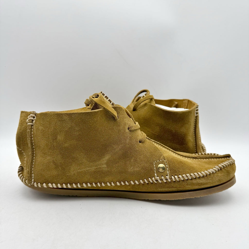 RE/DONE Womens Metal Oxford Shoes EU 39 US 9 Brown Suede NWOB