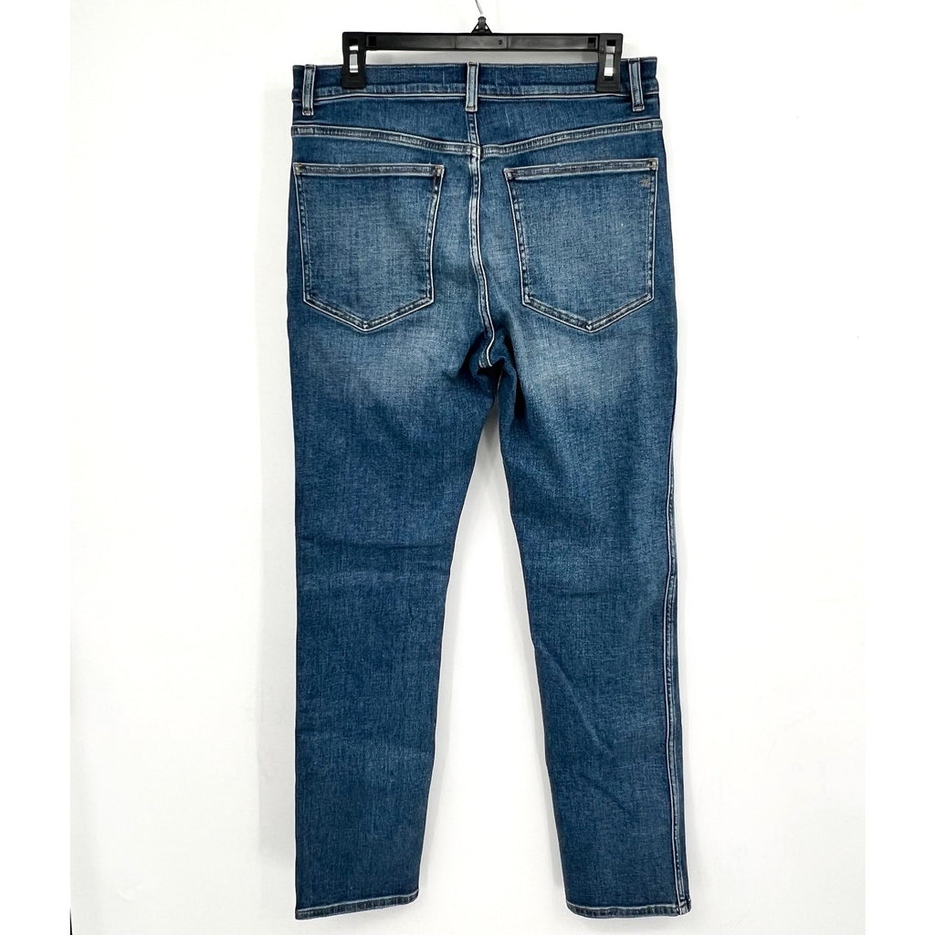 MADEWELL Womens Stovepipe Jeans Size 30 US 10 Blue Slim Straight NU072 NWT