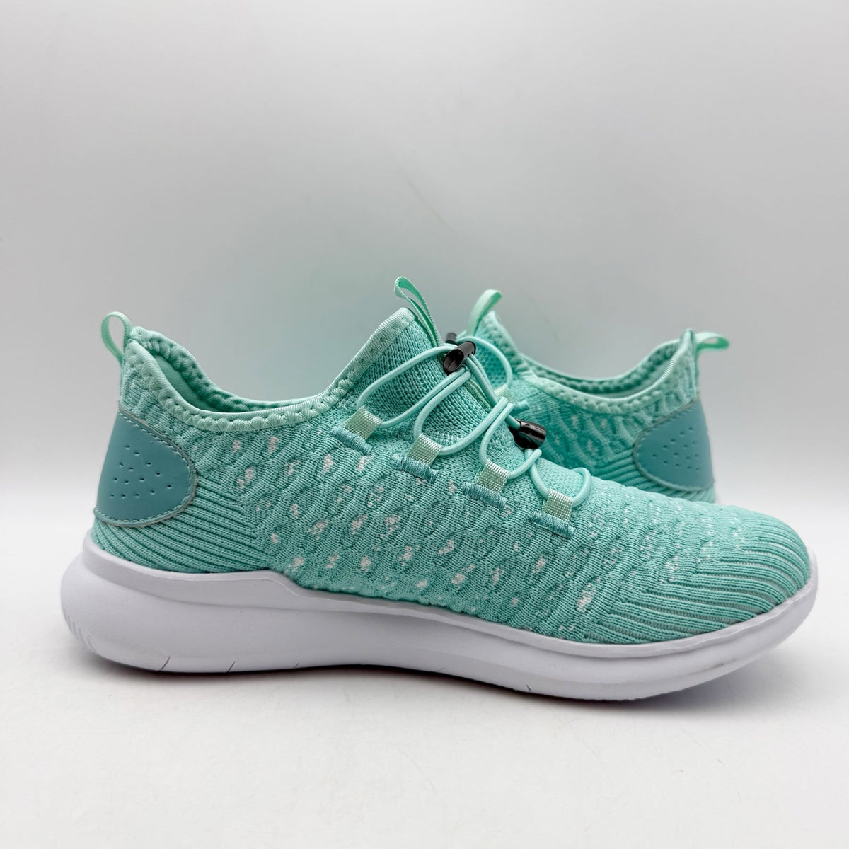 Propet Womens Travelbound Sneakers US 6 M Icy Mint Blue Bungee NIB