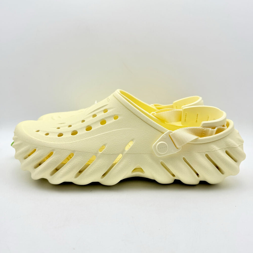 Crocs Mens Echo Clogs US 11 EU 45-46 Cream NWOB