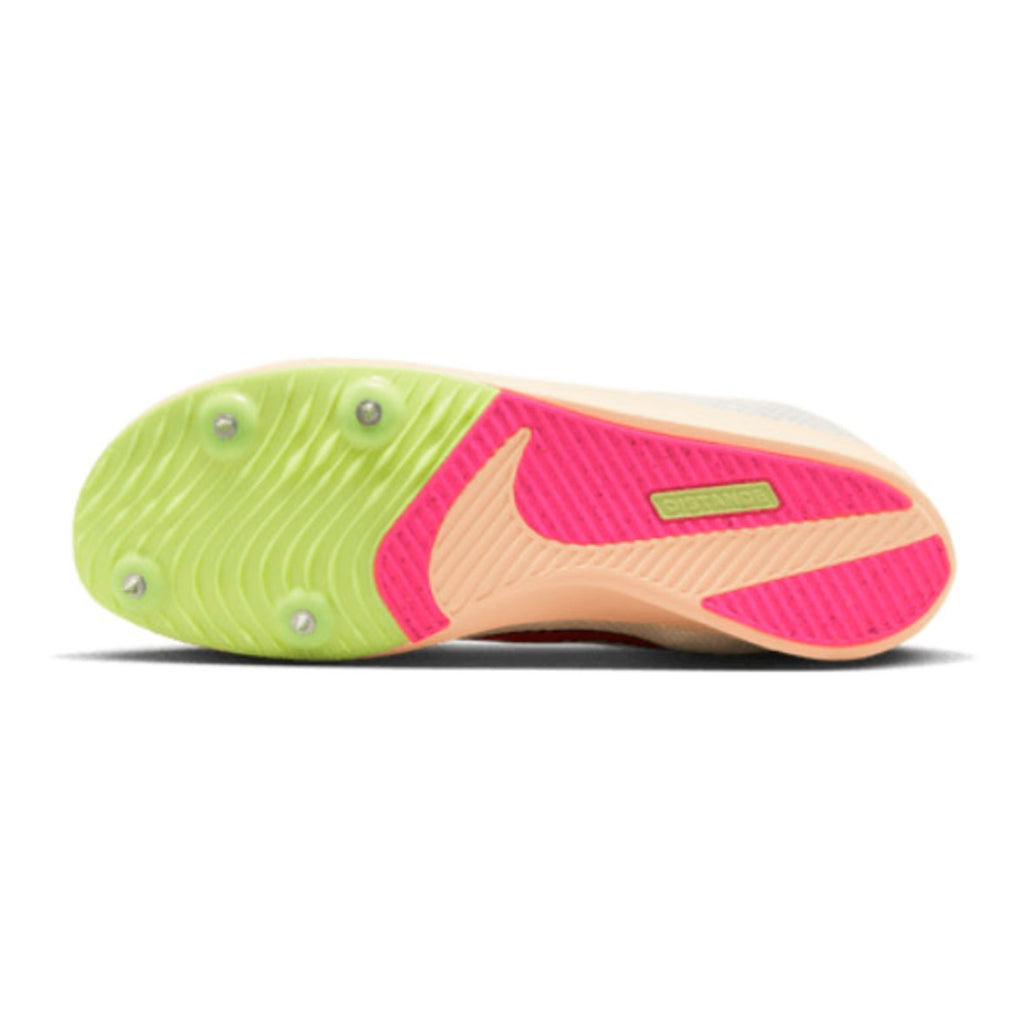 Nike Mens Zoom Rival Distance Track and Field Shoes US 12 White Pink DC8725 NWOB