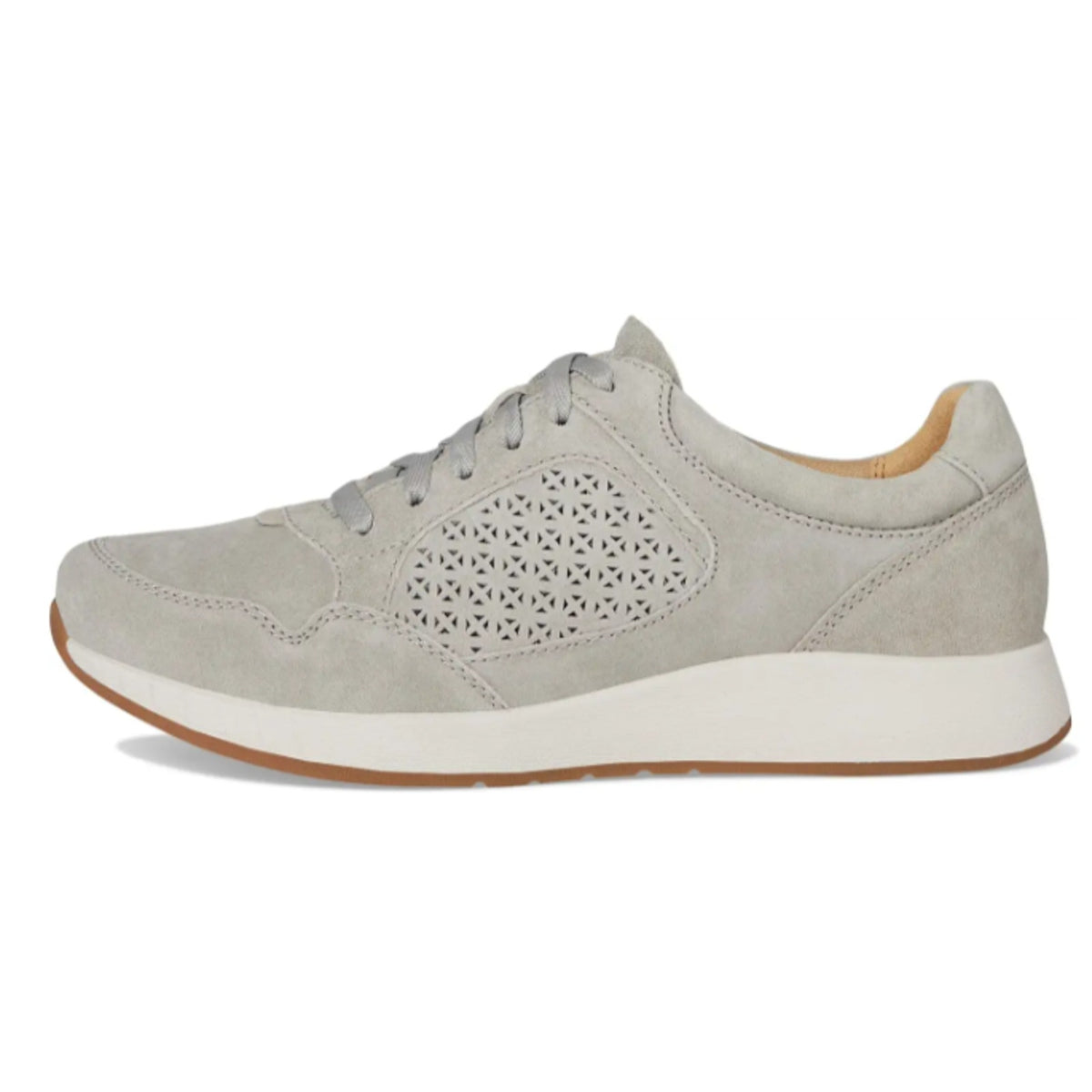 Dansko Womens Catie Casual Sneakers EU 40 US Size 9.5-10 Grey Suede NIB