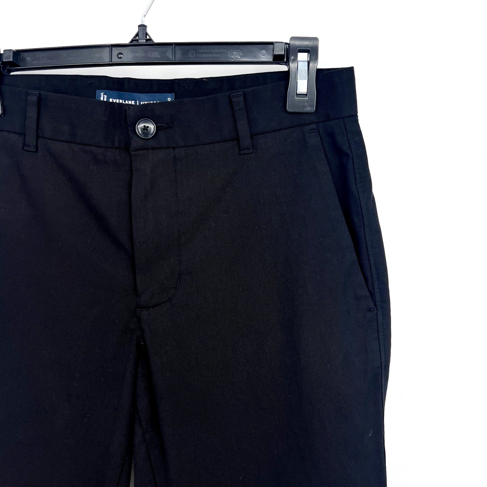 EVERLANE Men's Uniform Performance Chino Pants 29X30 Black Slim Fit NWT