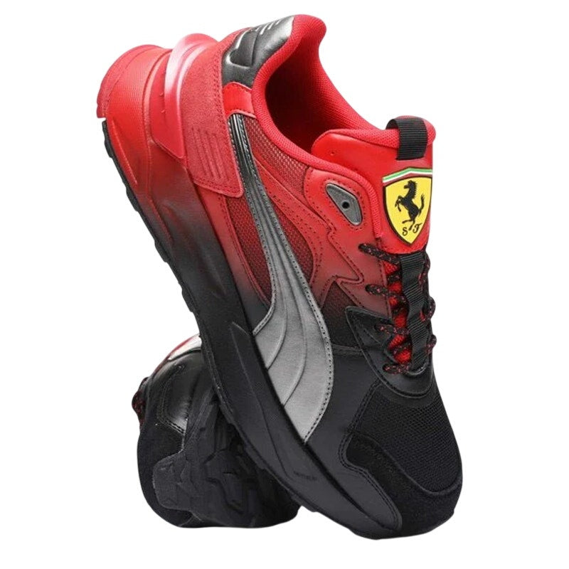 Puma Mens Ferrari Mirage Sport Sneakers US 7 EU 39 Black Red Athletic NIB