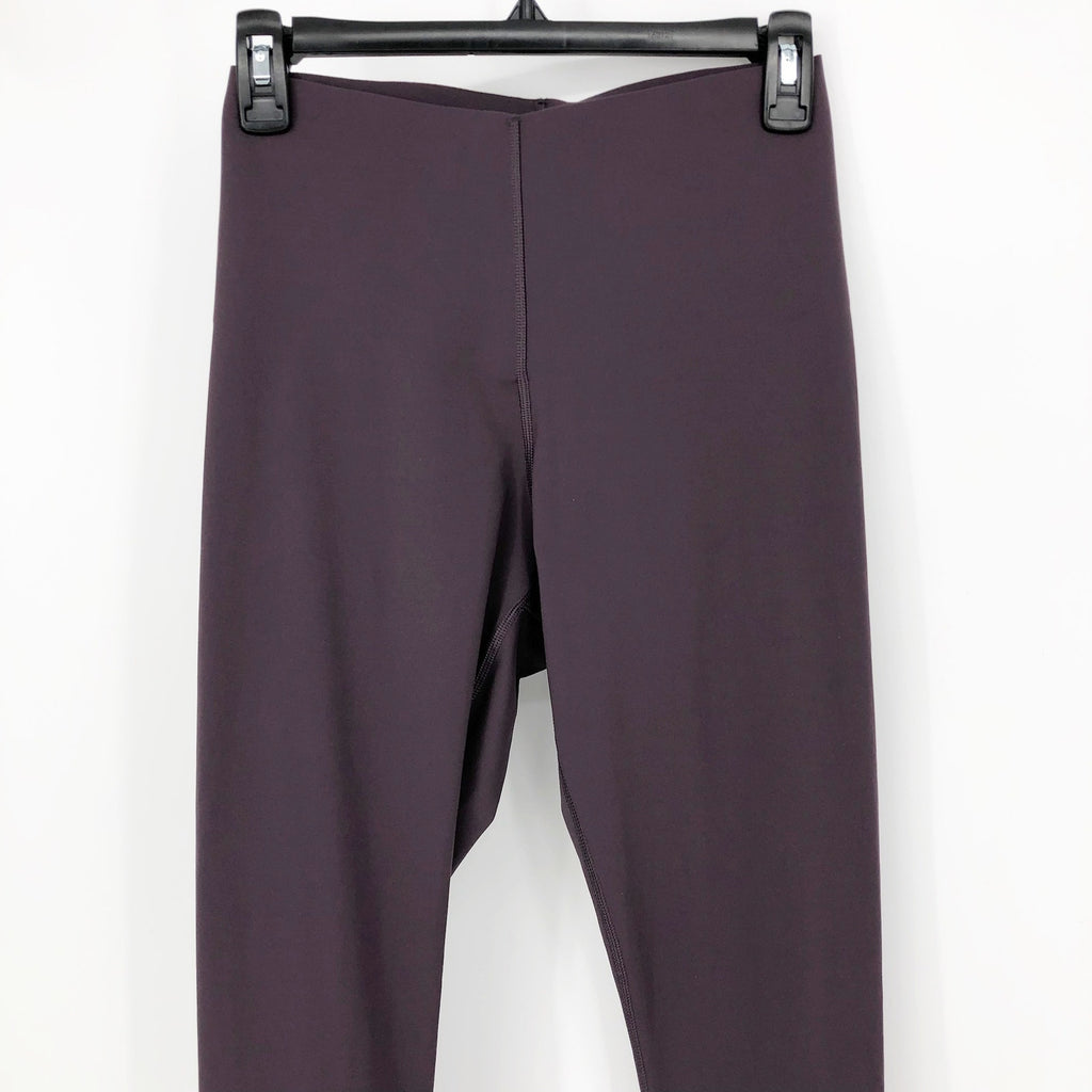 Everlane Womens The Perform Sculpt Legging Small Purple High Waist Eggplant NWT