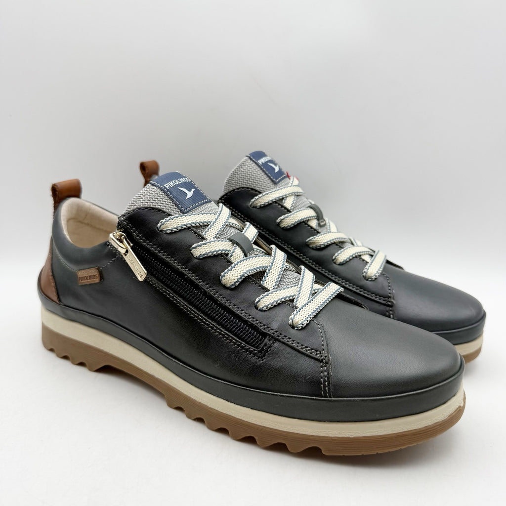 Pikolinos Womens Vigo W3W-6979 Sneakers EU 39 US 8.5-9 Blue Ocean Leather NIB
