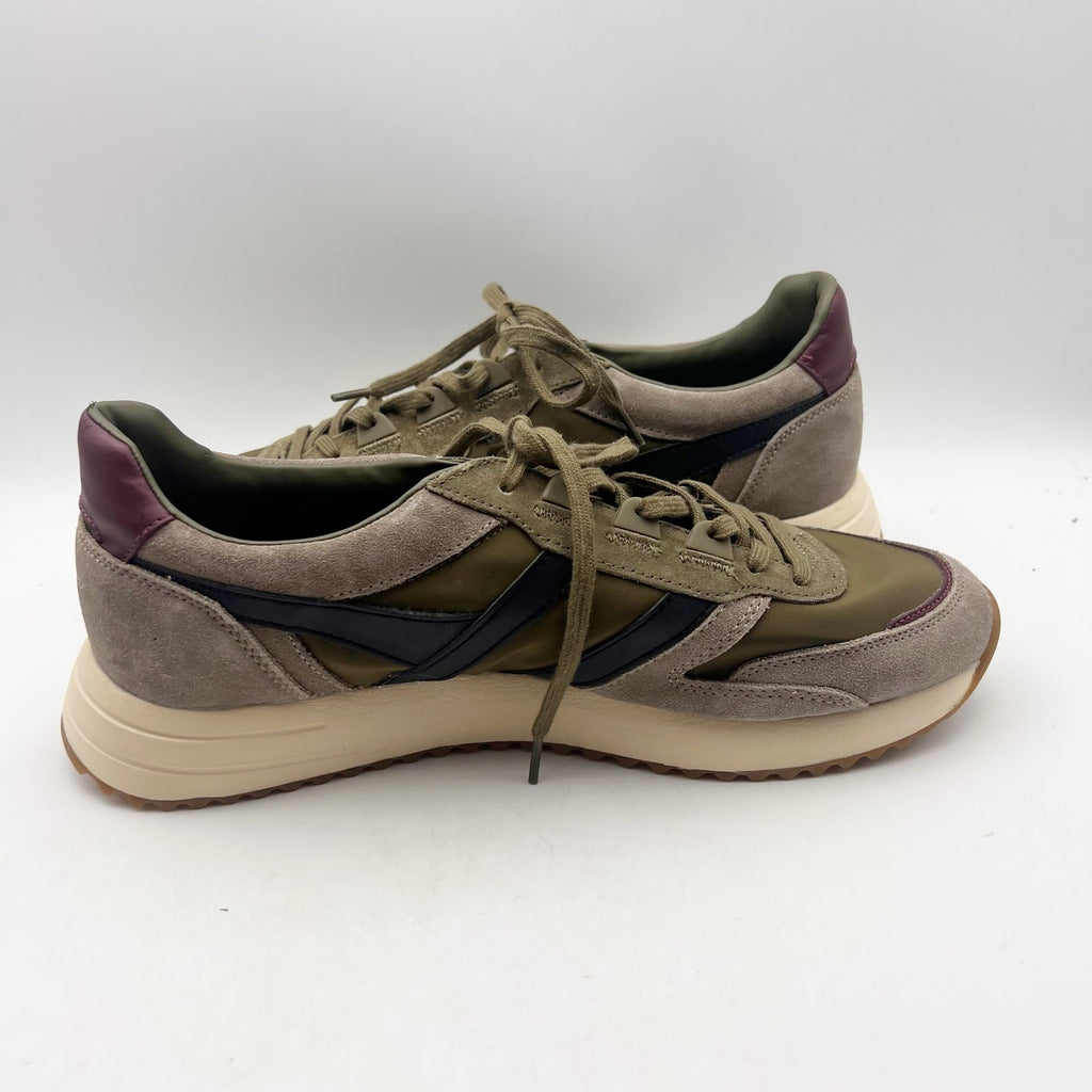Gola Mens Chicago Casual Sneakers Size 11 EU 44 Green Taupe Suede NWOB