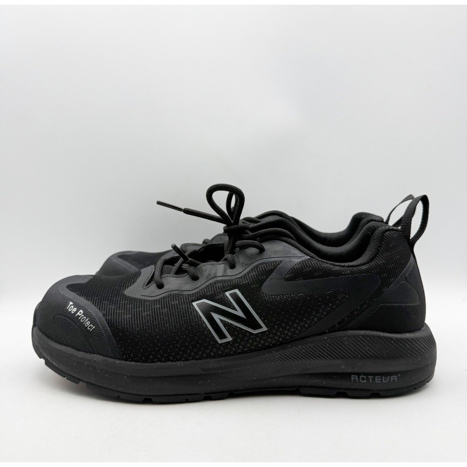 New Balance Mens Logic Comp Toe EH PR SR Work Shoes US 7.5 2E WIDE Black NIB