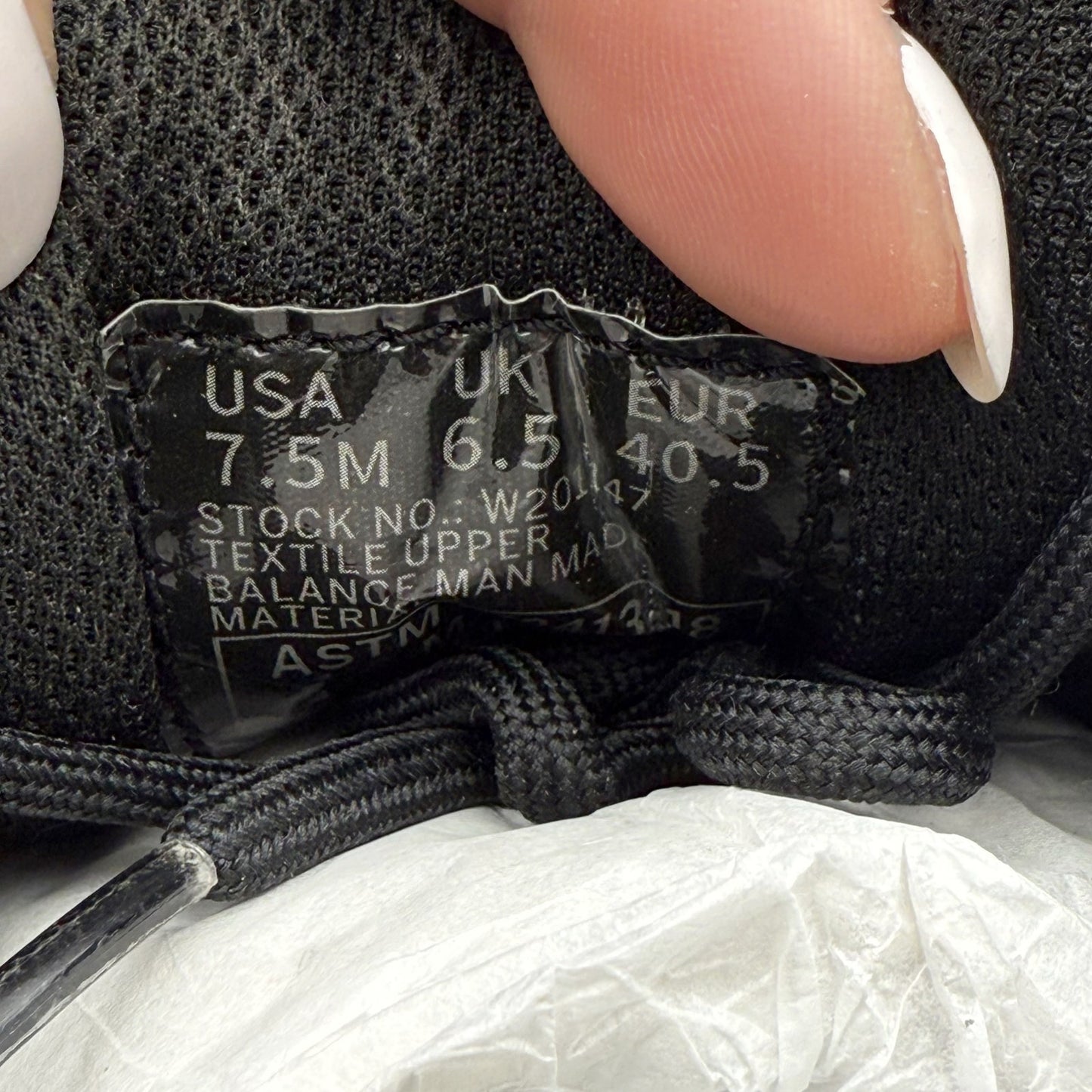 Wolverine Mens Amherst II CarbonMAX Work Shoe US 7.5 M Black Composite Toe NIB