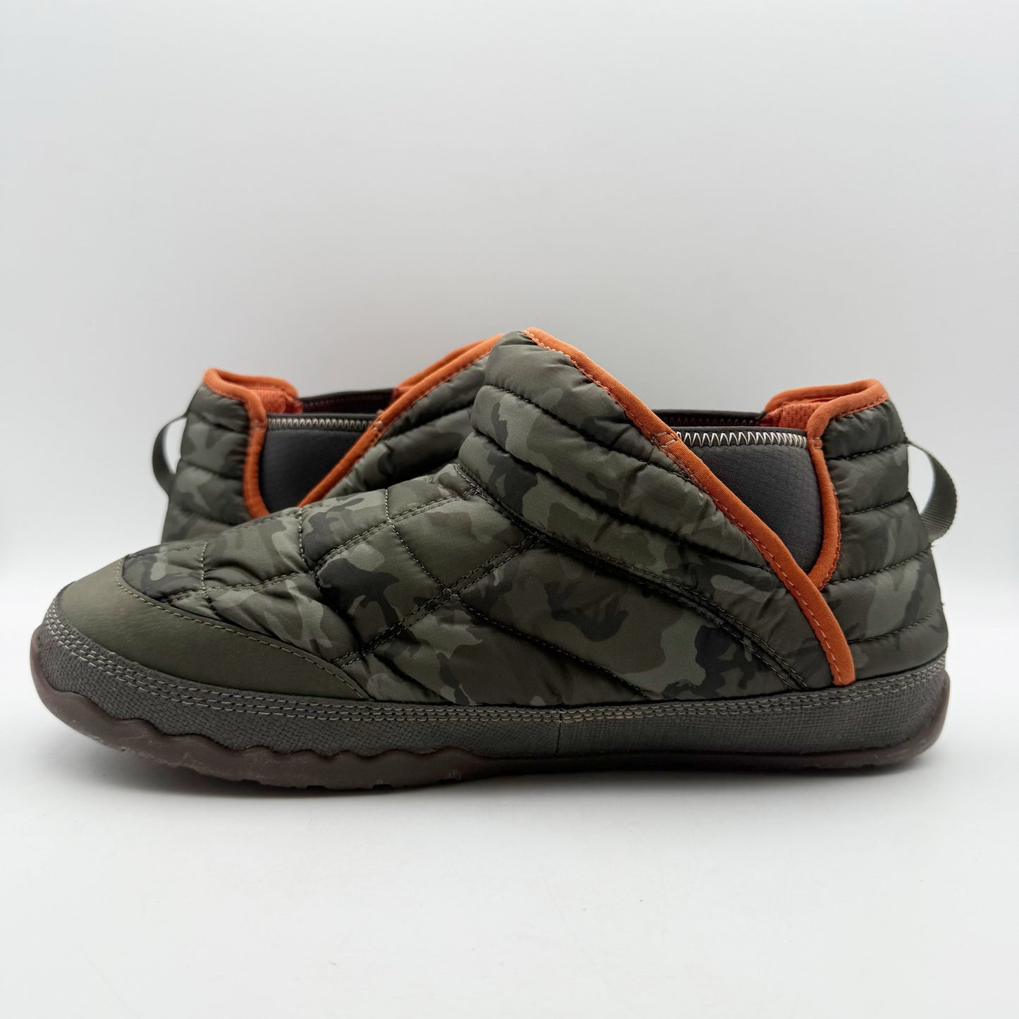 L.L.Bean Mens Mountain Classic Quilted Ankle Boots US 10 M Green Camo NWOB