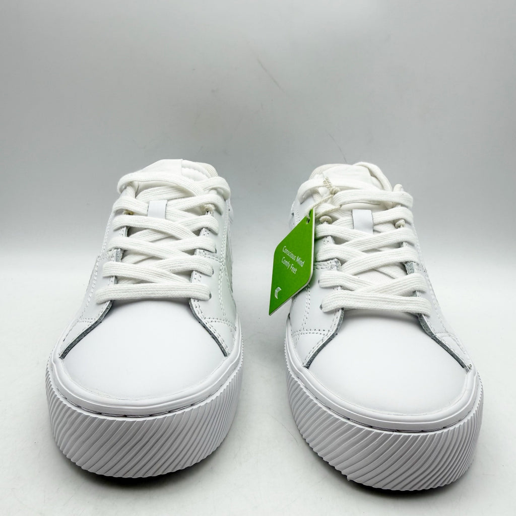 CARIUMA Womens Salvas Low Sneakers US 6.5 EU 37 White Leather NIB