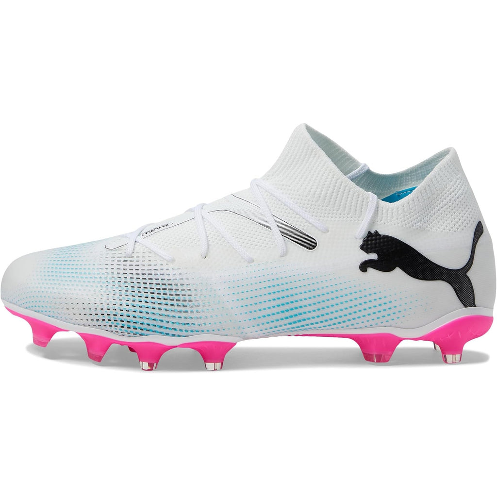 PUMA Mens Future7 Match FG/AG Soccer Cleats Size 12 White Pink NWOB