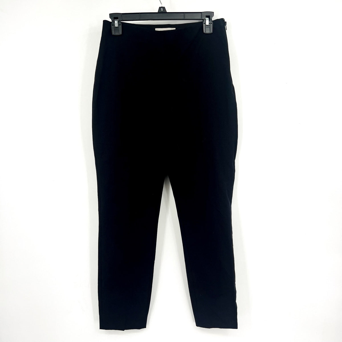 EVERLANE Women's The Curvy Side-Zip Work Pant Size 6 Stretch Cotton Black NWT