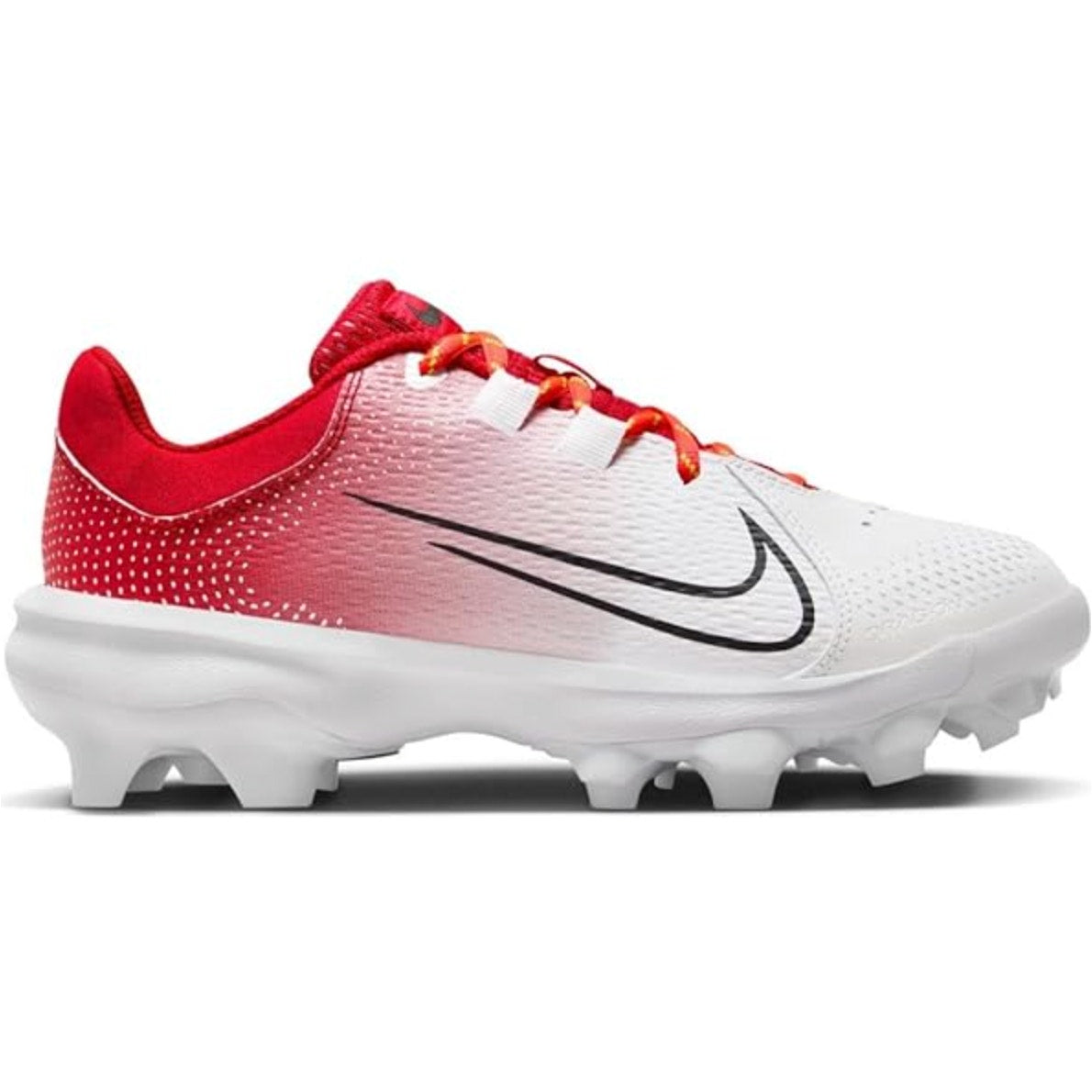 Nike Womens Hyperdiamond 4 Pro MCS Softball Cleats Size 6.5  Red White NWOB
