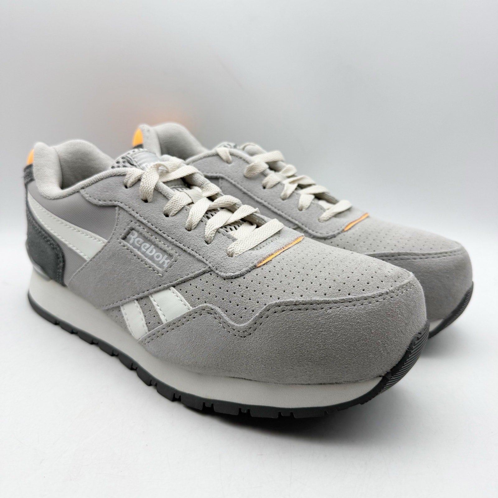Reebok Womens Harman Work SD10 Sneakers US 8.5 Wide Grey EH Composite Toe SR NIB
