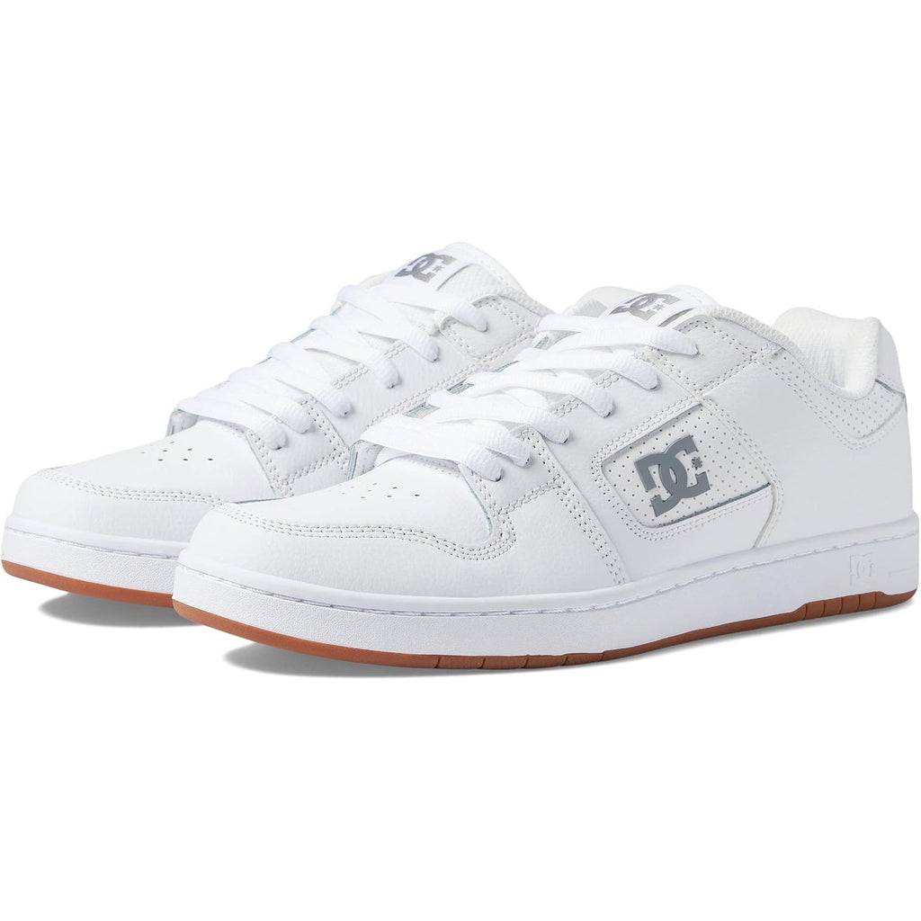 DC Mens Manteca 4 Skate Shoes Sneakers Size 9.5 EU 42.5 White Battleship NWOB