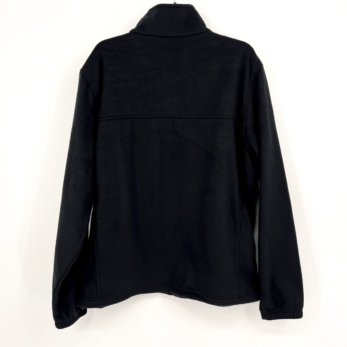 COLUMBIA Men's Granite Mountain Fleece Jacket XL Black Full Zip NWT