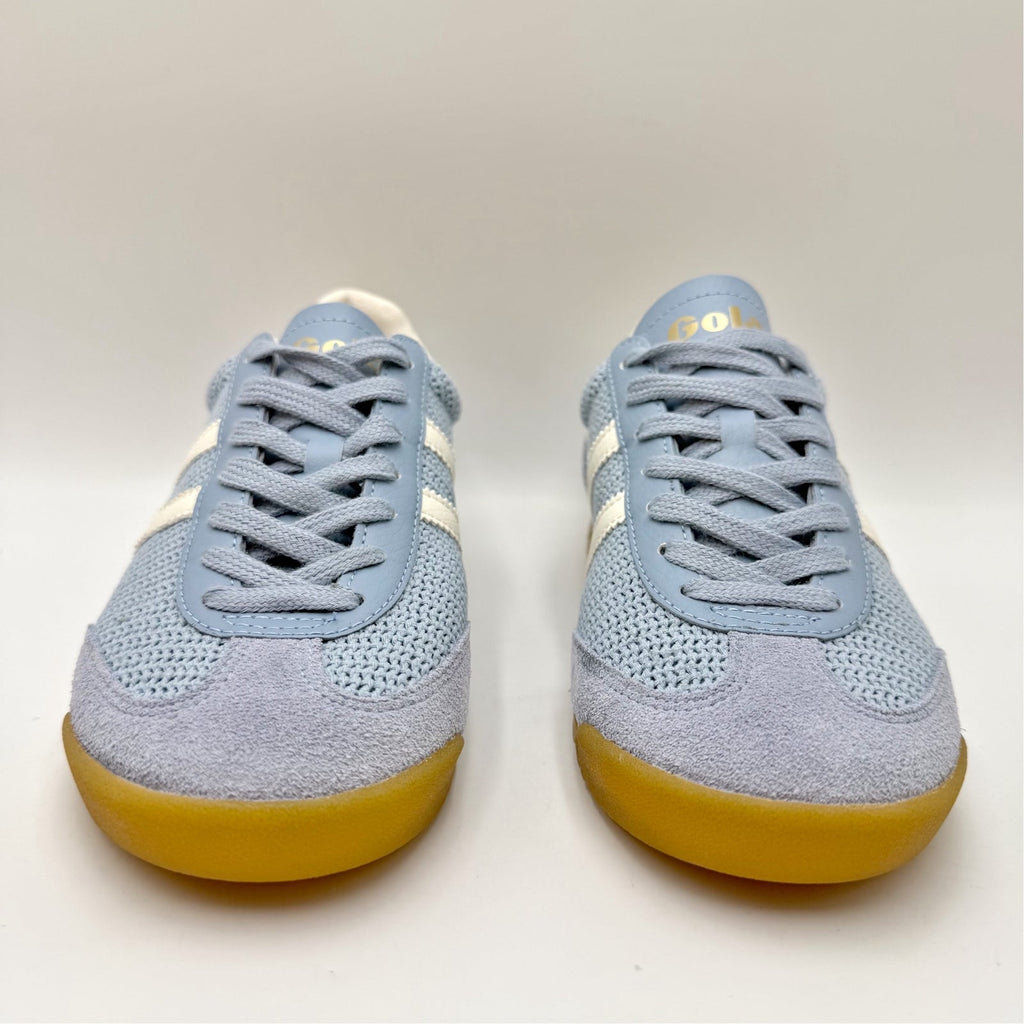 Gola Womens Tornado Zephyr Sneakers Size 7 EU 38 Blue Off White Leather NIB