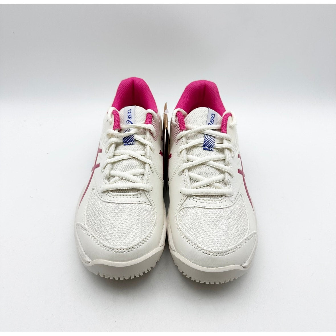 ASICS Kids Gel-Game Grade School Athletic Shoes US 4 White Pink Tennis Court NIB