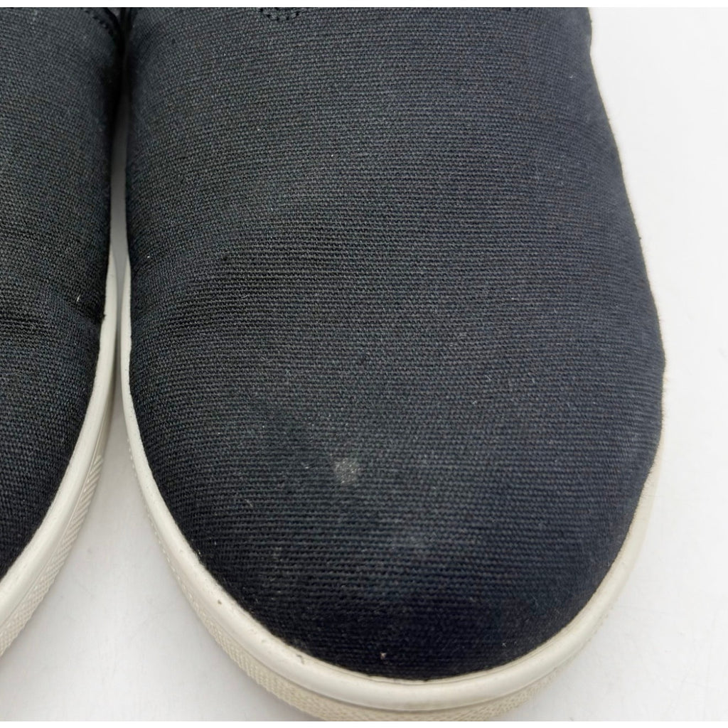 Spenco Women Waterfront Canvas Slip On Sneakers Size 7 EU 37.5 Black NIB