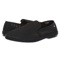 Rivieras Womens Classic Mesh Slip On Shoes Size 7.5 EU 38 Black NIB