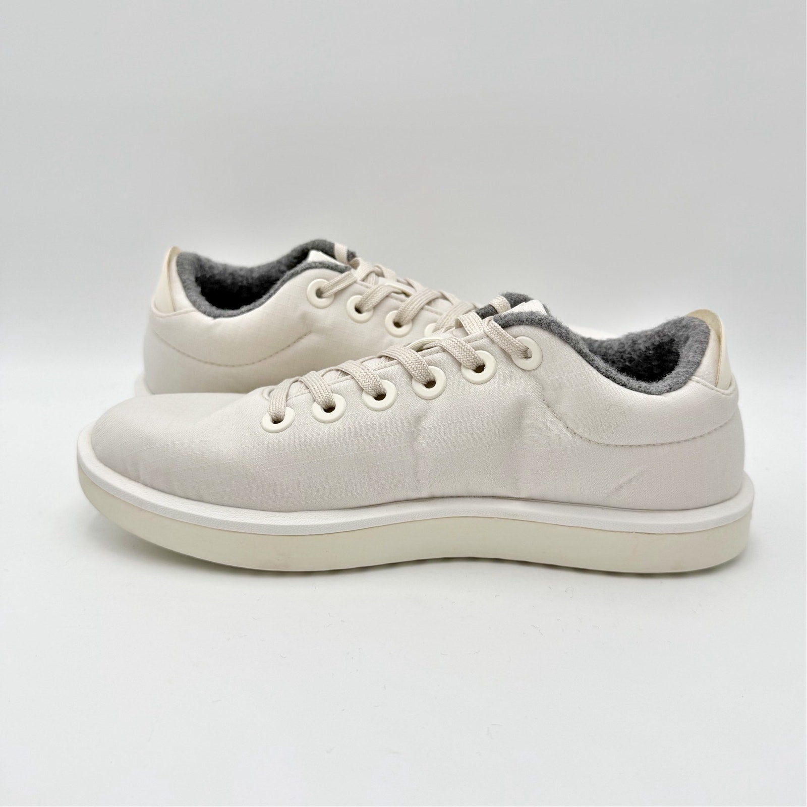 AllBirds Mens Wool Piper Woven Casual Sneakers US 7 EU 39.5 White NIB