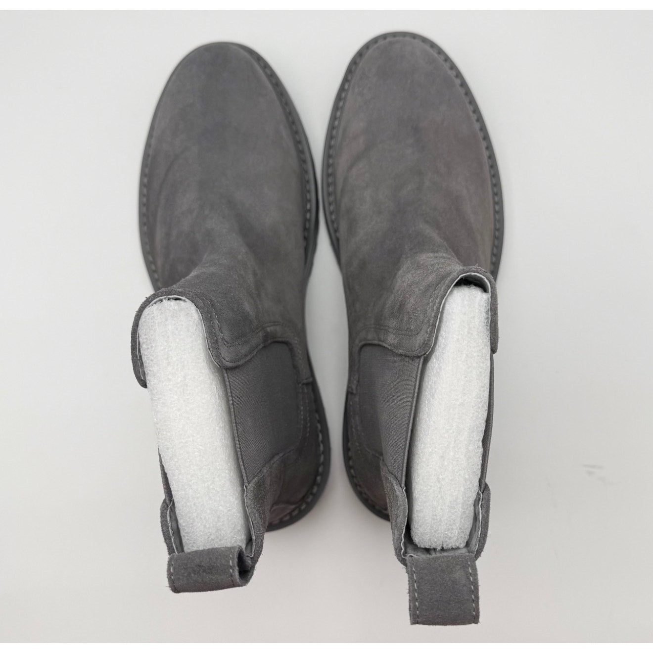 Saint Morta Men's Chunky Chelsea Boot US 9 EU 43 Dark Grey Suede NIB