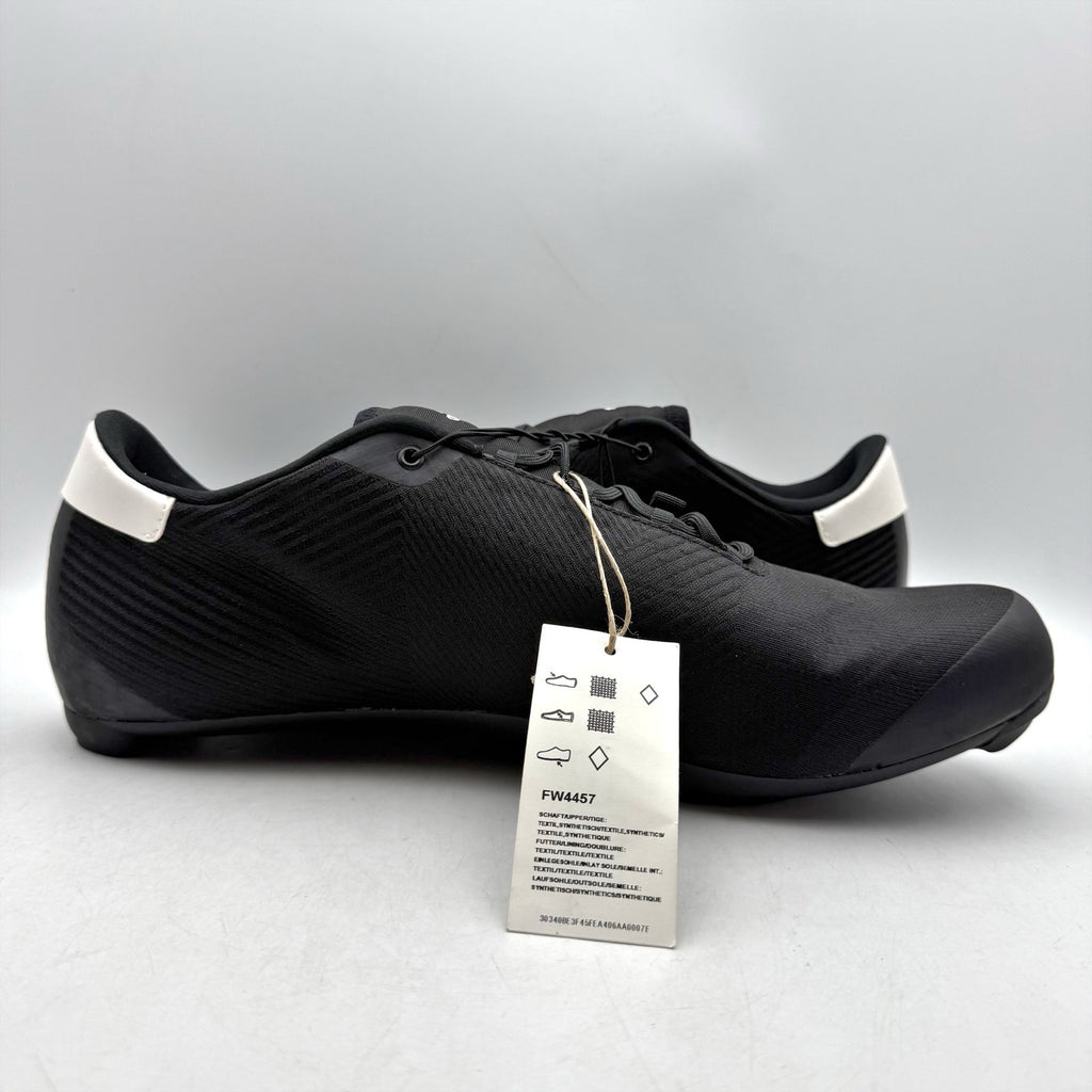 Adidas Mens The Road Cycling Shoes US 13 Black White Athletic NWT