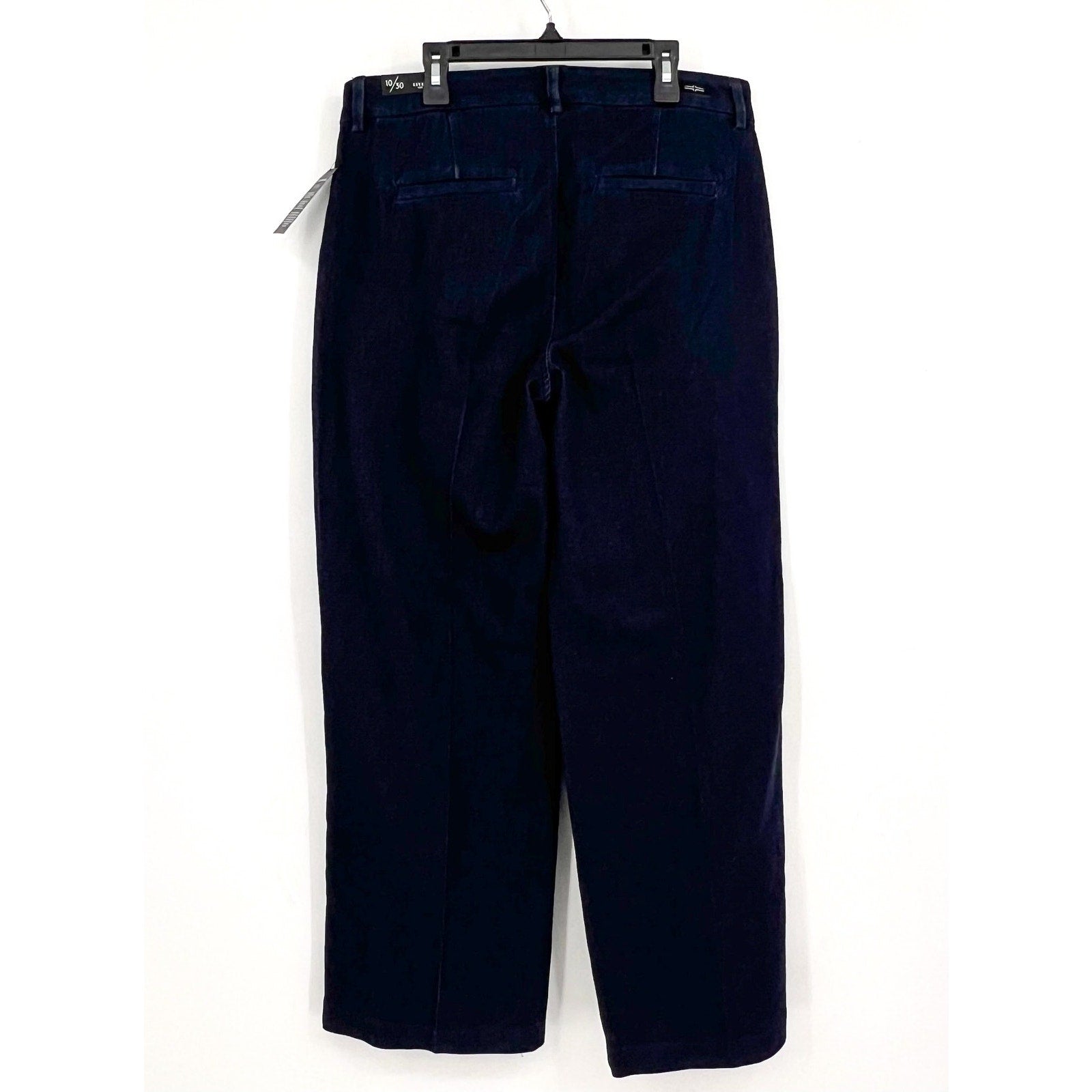 LIVERPOOL Womens Kelsey Wide Leg Denim Trousers US 10 Size 30 Blue Indigo NWT