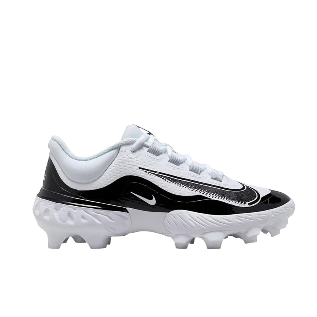 Nike Mens Alpha Huarache Elite 4 Low MCS Baseball Cleats US 13 White FD6255 NWOB