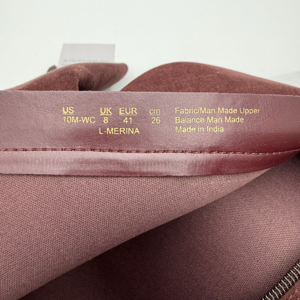 Franco Sarto Womens Merina Knee High Boots US 10 M WIDE CALF Burgundy Brown NWOB