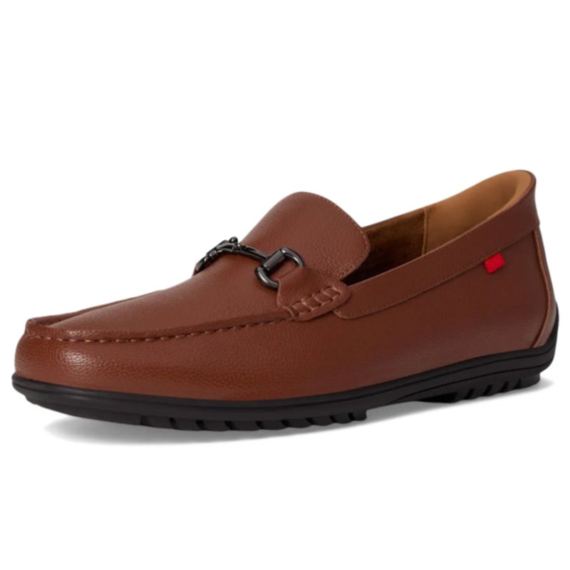 Marc Joseph New York Mens Elliot Road Loafers Size 8.5 Wide Brown Leather NIB